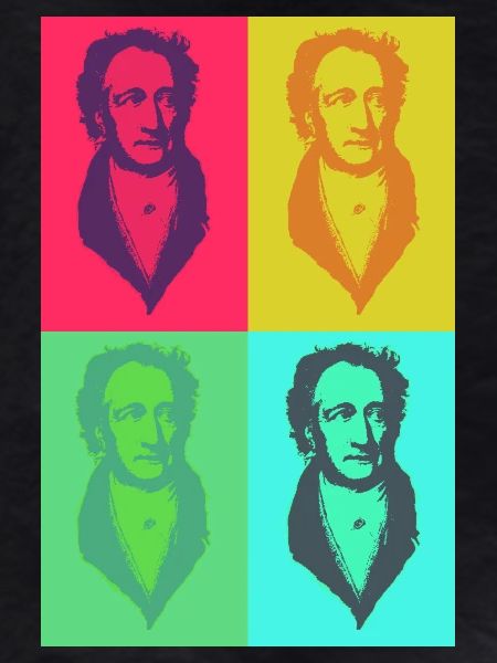 Goethe PopArt Four-Colour