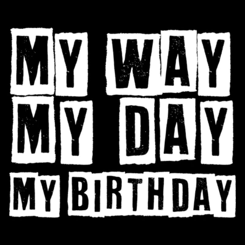 Mon chemin Ma journée Mon anniversaire