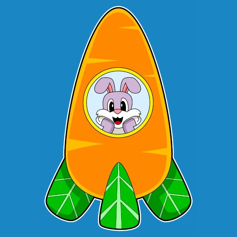 Rabbit Spaceship Space