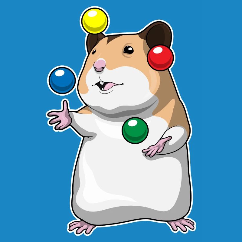 Jongleur hamster jongleur