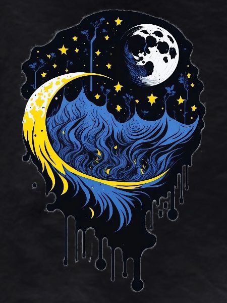 Moon and Stars