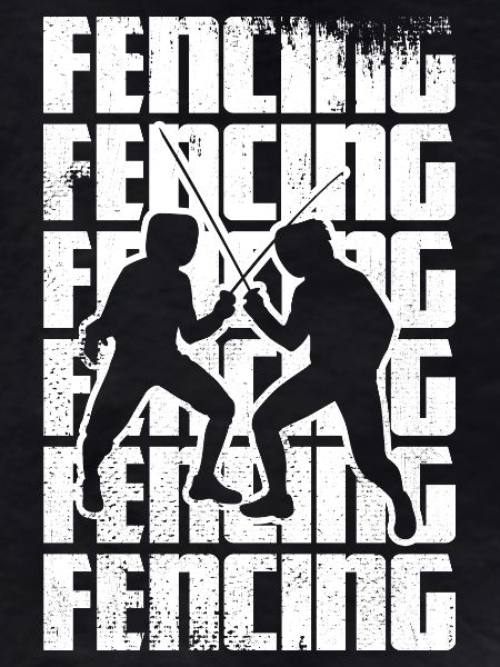Classic fencing sketch