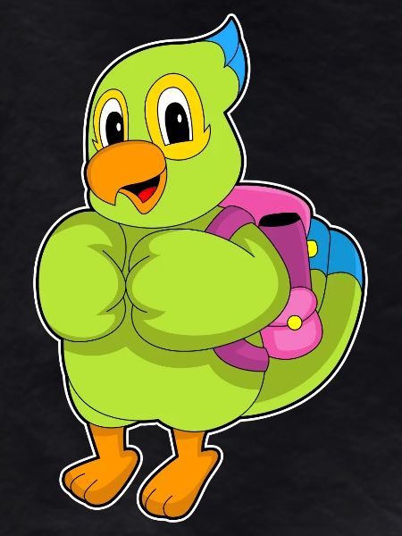 Parrot Student Backpack School