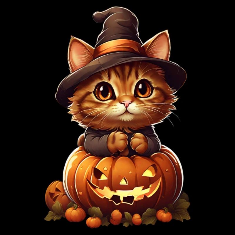 Halloween Katze