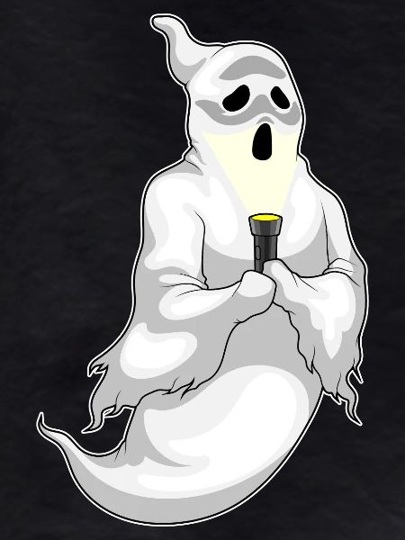 Ghost Halloween Flashlight