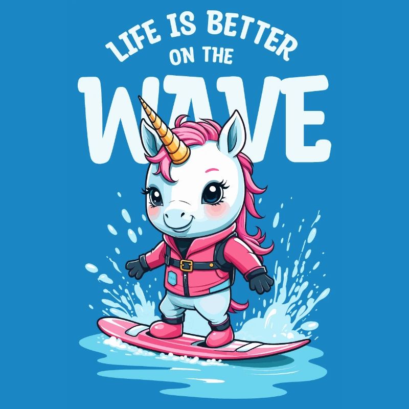 Wakeboard Einhorn