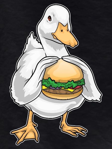 Duck Cheeseburger