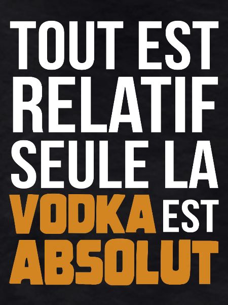 Funny quote about vodka