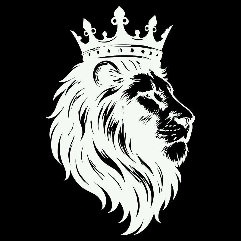 Löwe König Krone