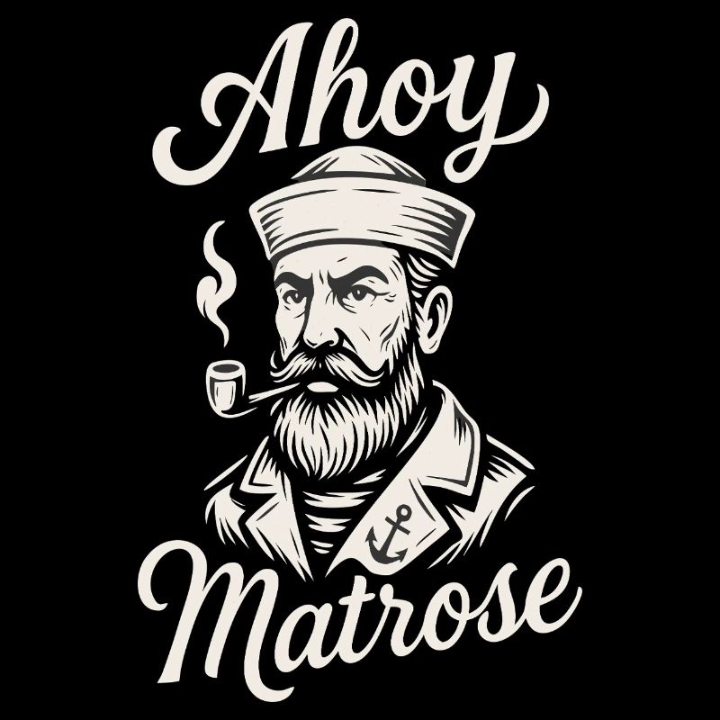 Ahoy Sailor Retro Nautical