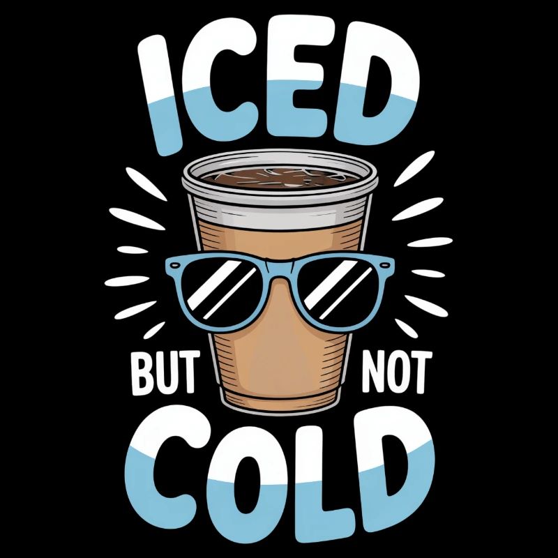 Café glacé glacé mais pas froid Disant été