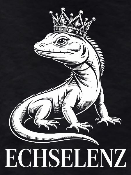 Echselenz Lustige Echse