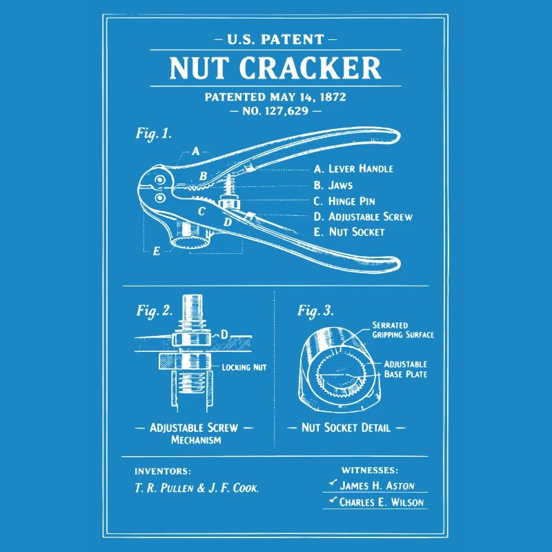 Patent Nutcracker Blueprint
