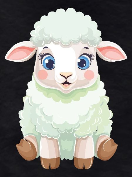 Pastel Lamb Fluffy
