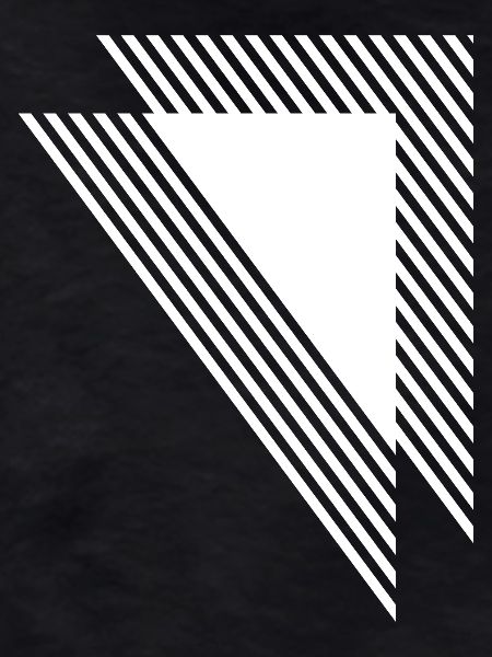 Geometric Triangles Diagonal Monochrome Grid