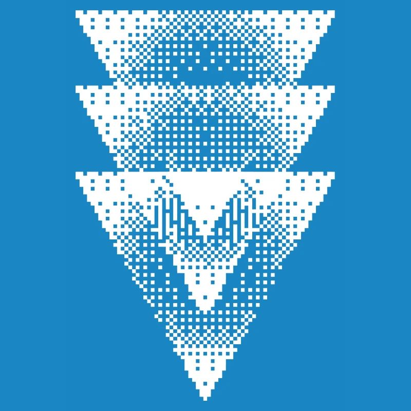 Cascade triangulaire en demi-tons