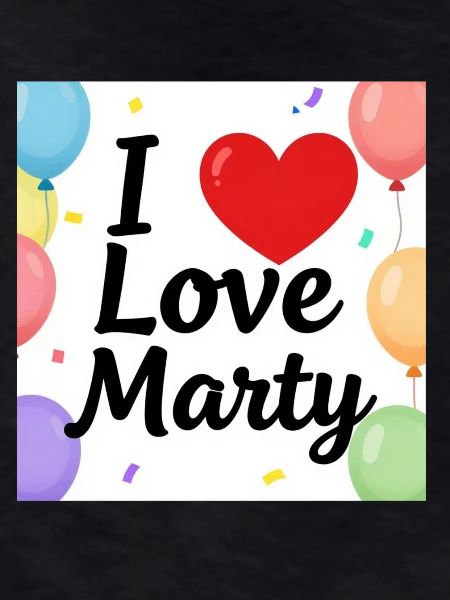 I love Marty Balloons