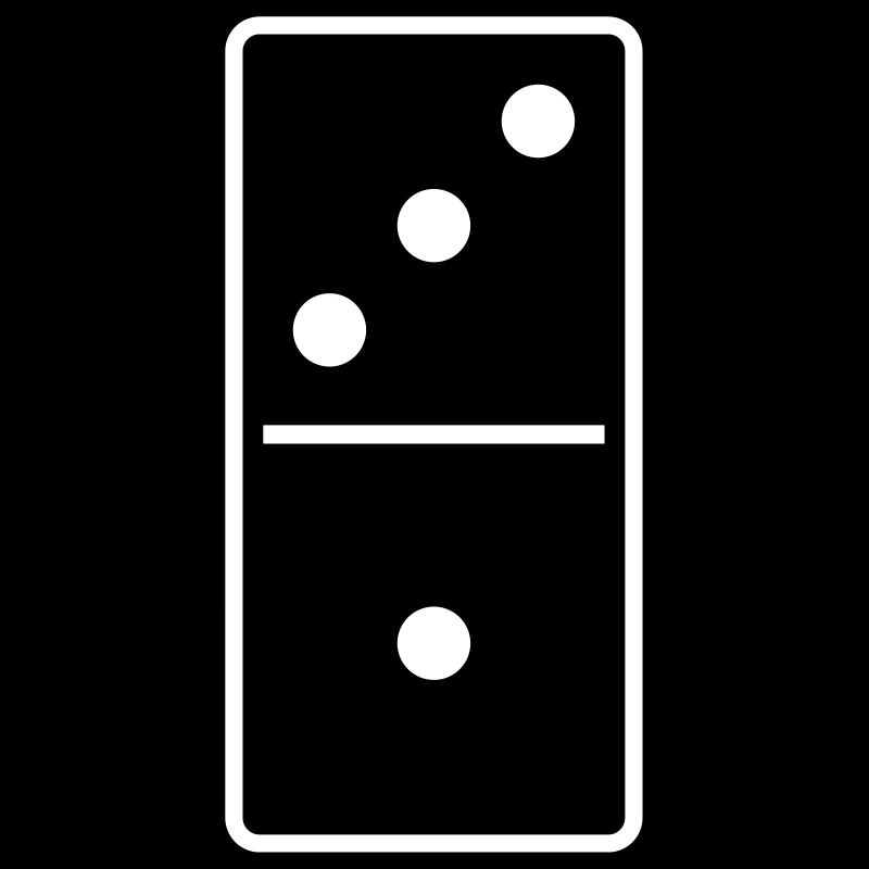 DOMINO STONE 3:1 - VARIABLE COLOR - VECTOR DESIGN!