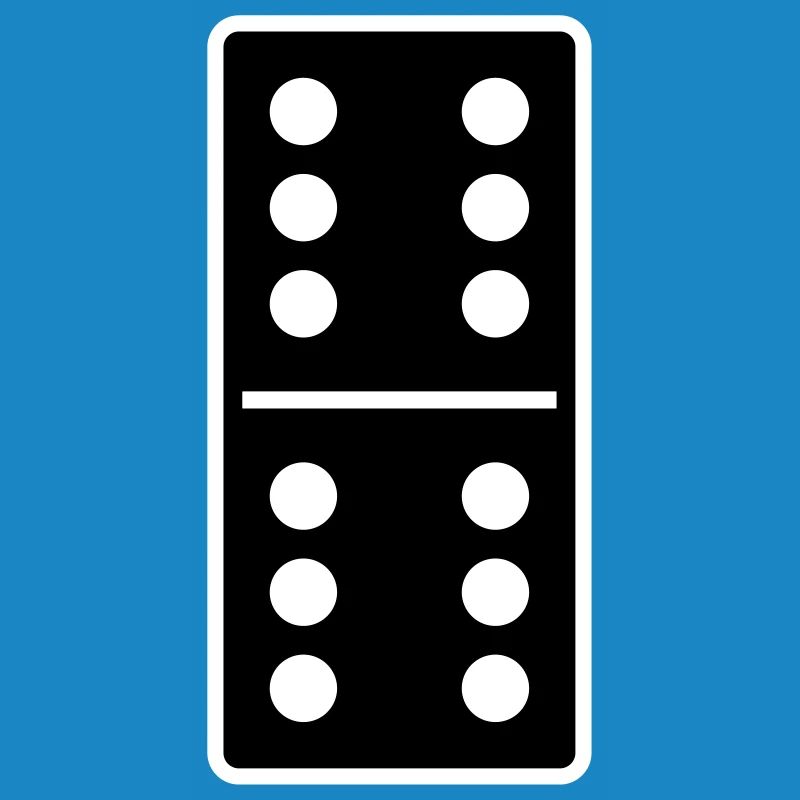 DOMINO STONE 6:6 - VARIABLE COLOR - VECTOR DESIGN!