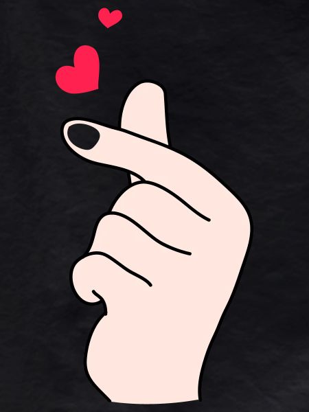 Finger hearts 2