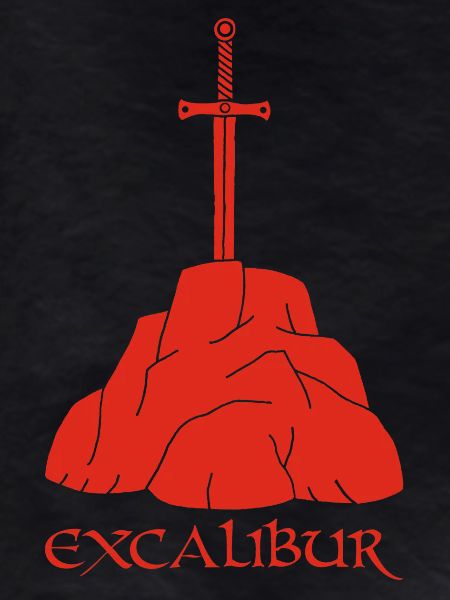 The Excalibur Sword (Red)