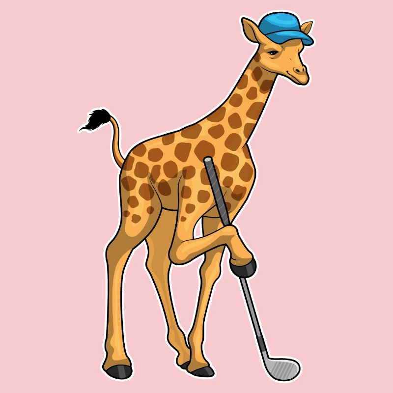 Giraffe Golf Golfschläger