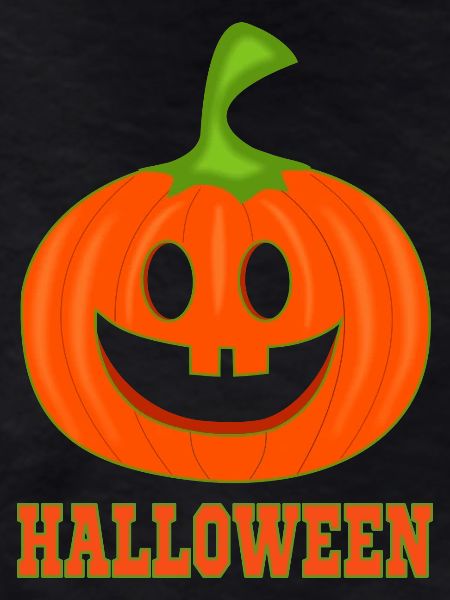 Funny pumpkin for Halloween