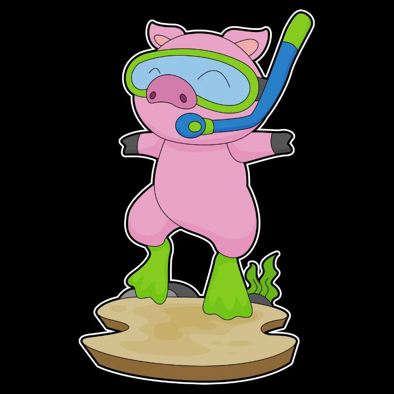 Pig Diver Snorkel Plongée