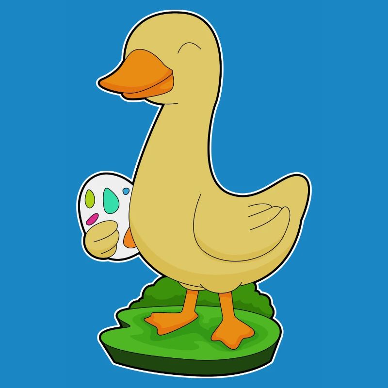 Duck Easter Easter Egg