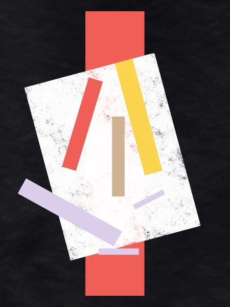 Abstrakte Farbklecks Kunstdesign