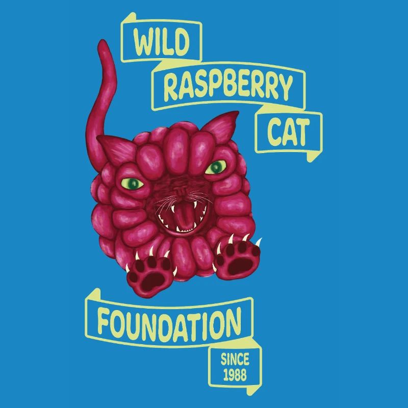 Wild Raspberry Cat