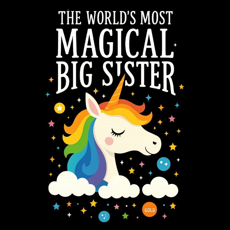 Einhorn Magie Große Schwester Schwester