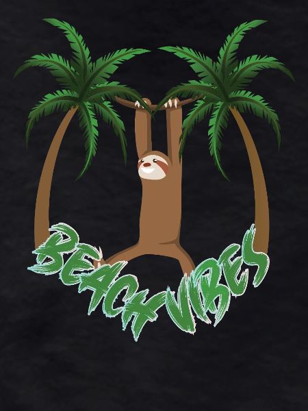 Beach Vibes Sloth