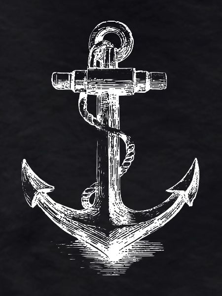 Anchor Emblem Nautical Tee