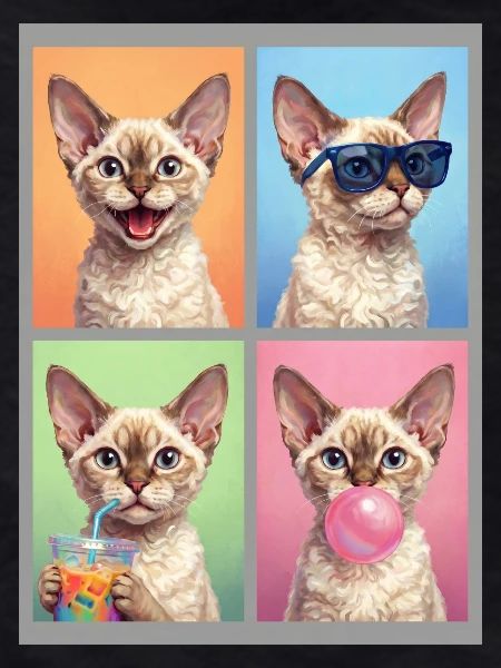 Katzen Devon Rex Katze