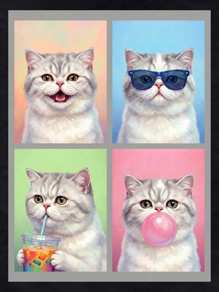 Katzen Perser Katze