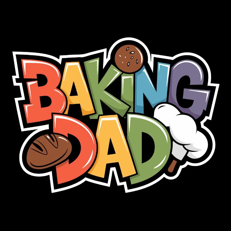 Baking Dad backender Papa unser Vater backt