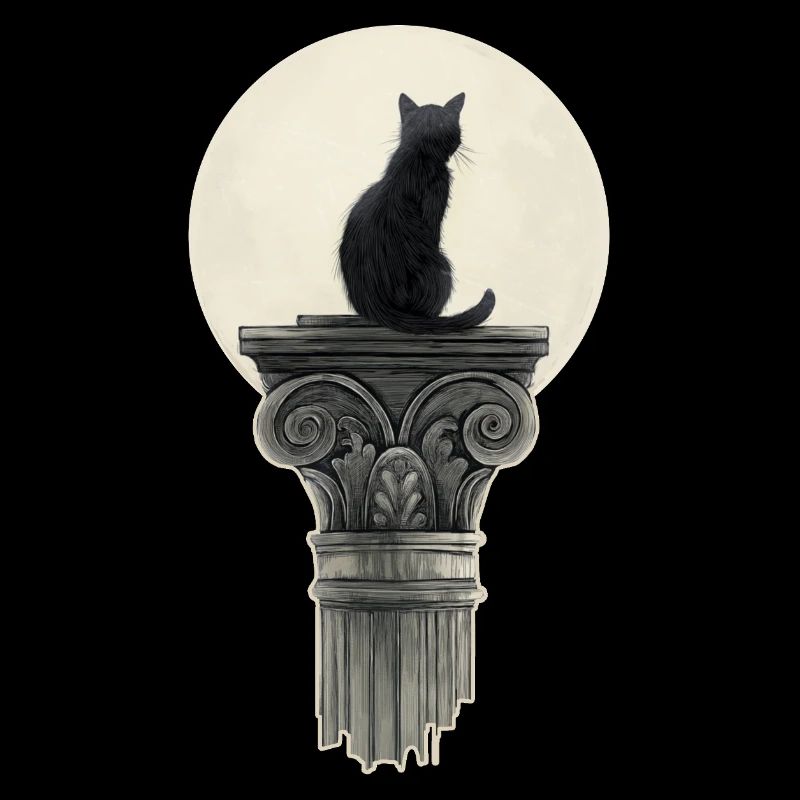 Schwarz Katze
