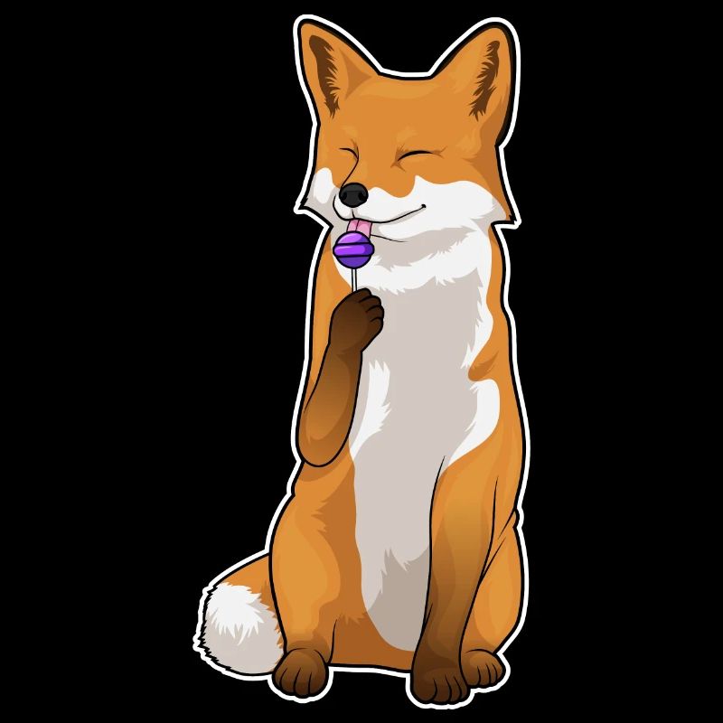 Fox lollipops