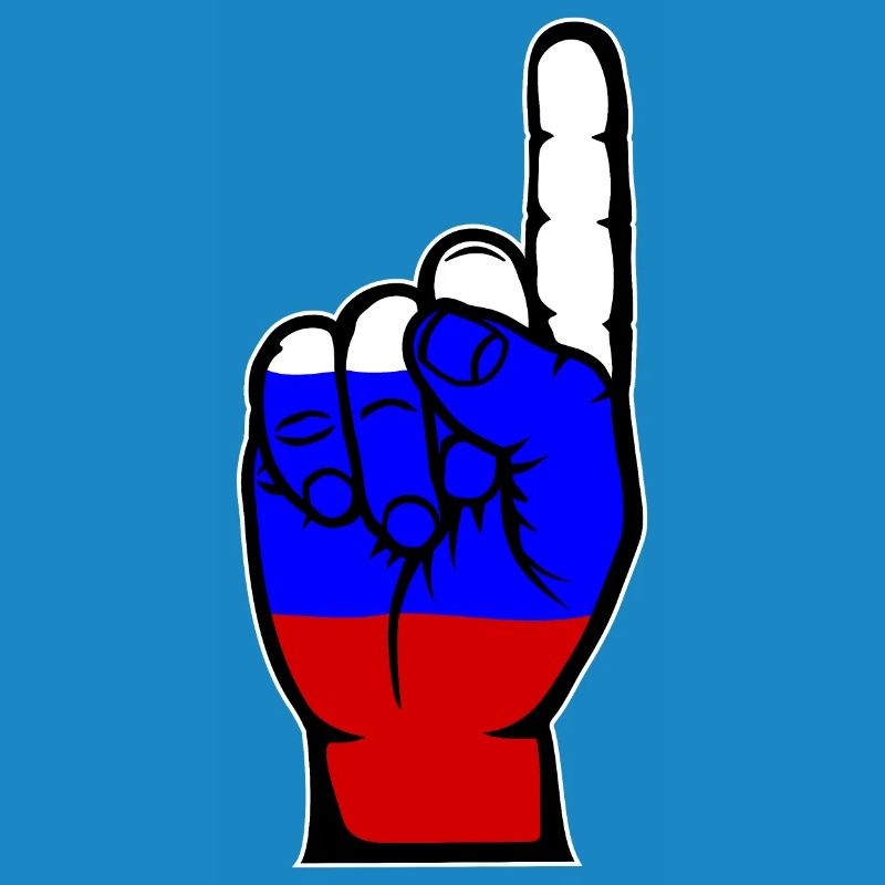 Drapeau russe numéro 1