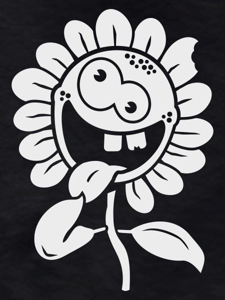 crazy flower negative 1c