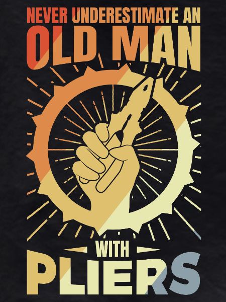 Old electronics technician