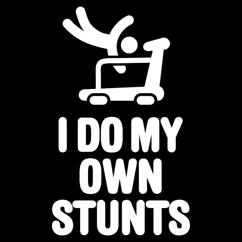Fun treadmill training, I do my own stunts