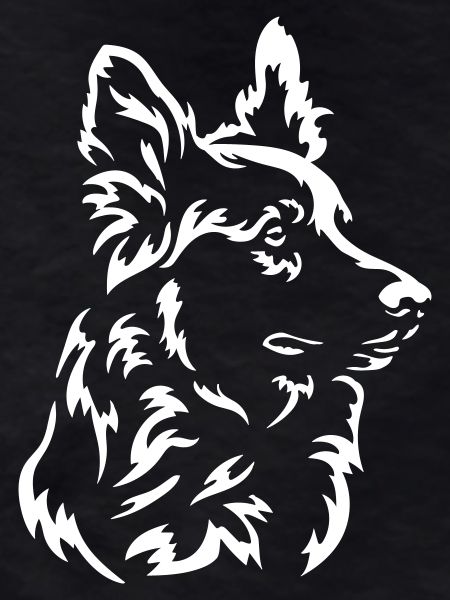 Harzer Fuchs Kopf "Black Edition"