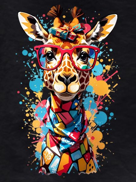 Cool giraffe