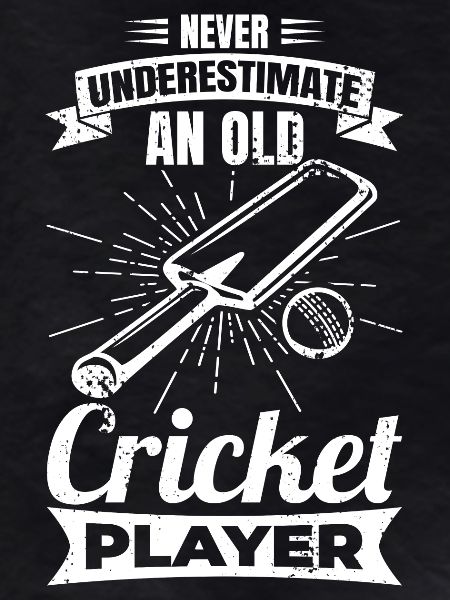 Never underestimate old cricketers