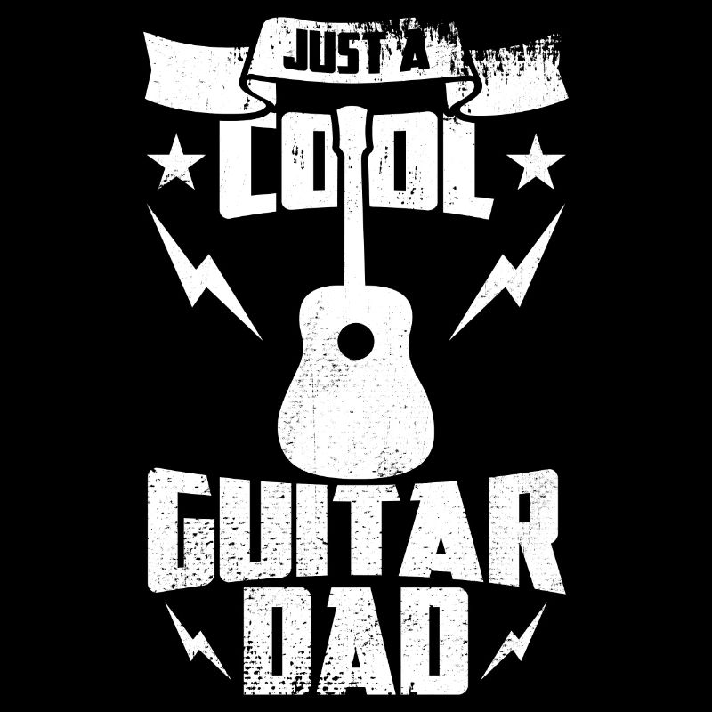 Cooler Gitarrenpapa
