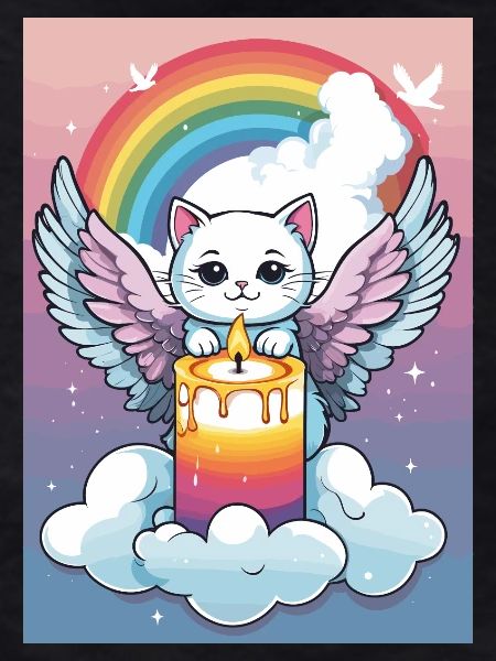 Cute Cat Angel