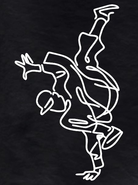 Breakdancing Sketch