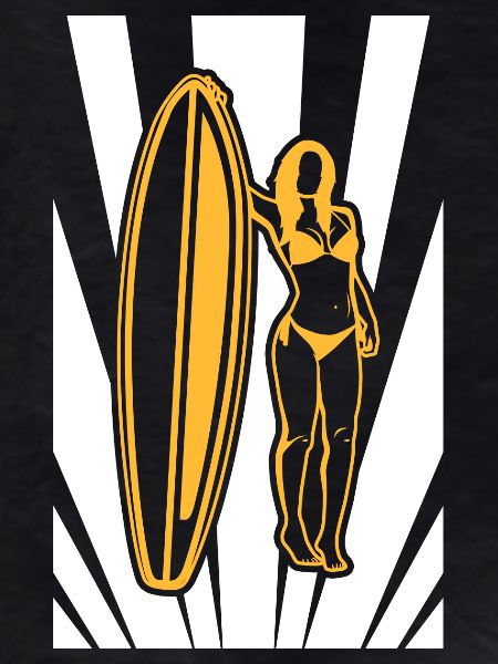 Surfing Sketch